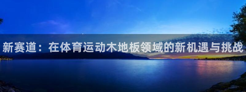 JJB竞技宝官方正版app神州：新赛道：在体育运动木地板领域